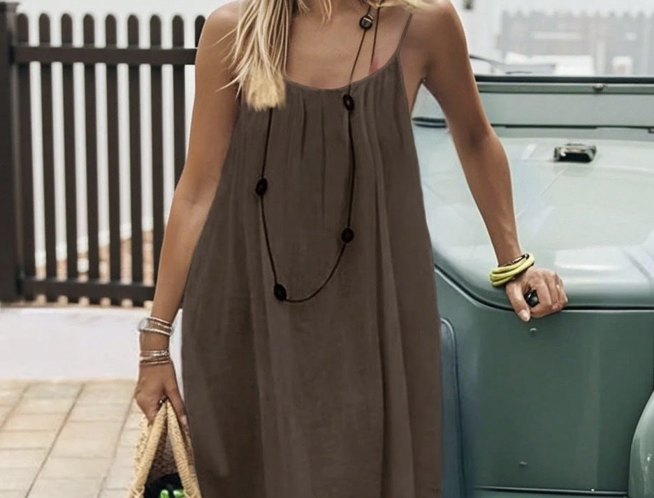 Perle | Ruched Ice-Silk Backless Mini Dress
