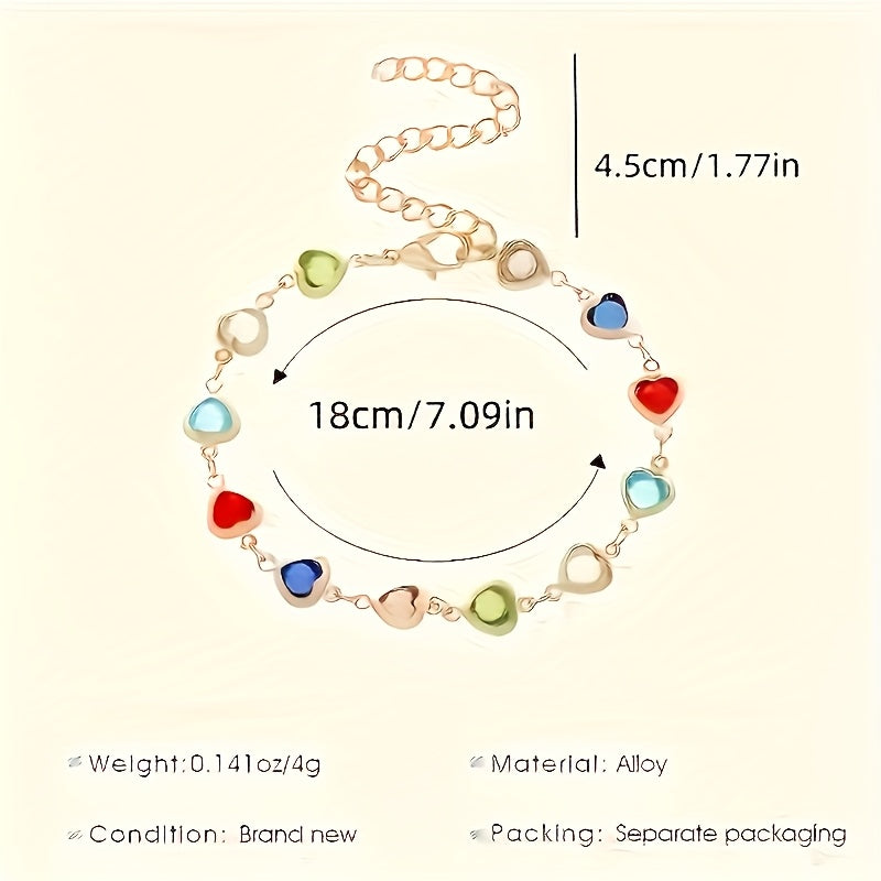 Concepción - Unique Heart-Shaped Bracelet