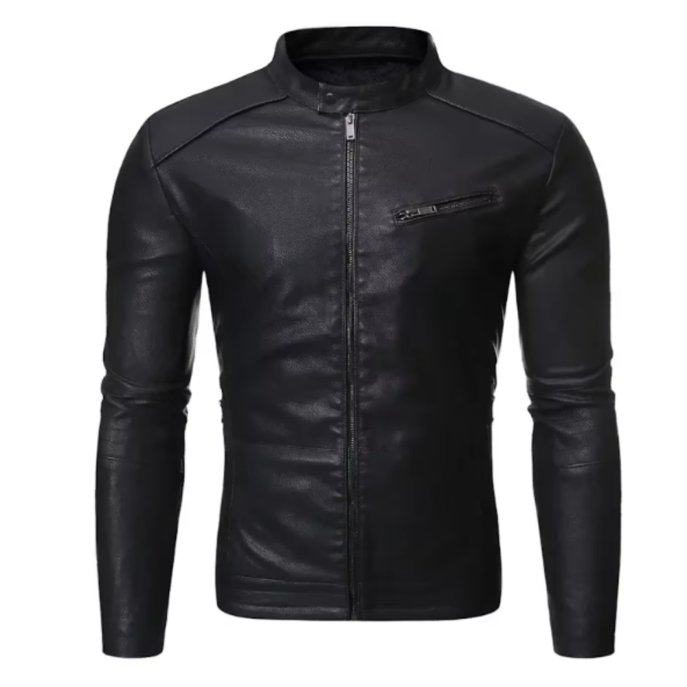 Manuel | Elegant Leather Jacket