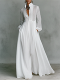 Maxi Cotton and Linen Dress