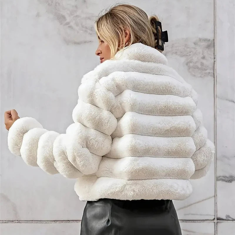 Élodie | Manteau Élégant à Col Montant