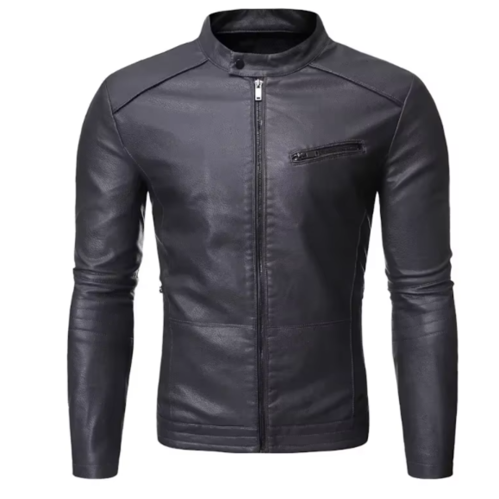 Manuel | Elegant Leather Jacket