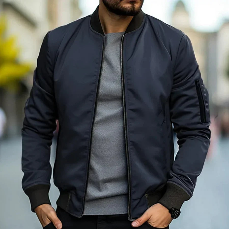 Riccardo | Classic Elegant Bomber Jacket
