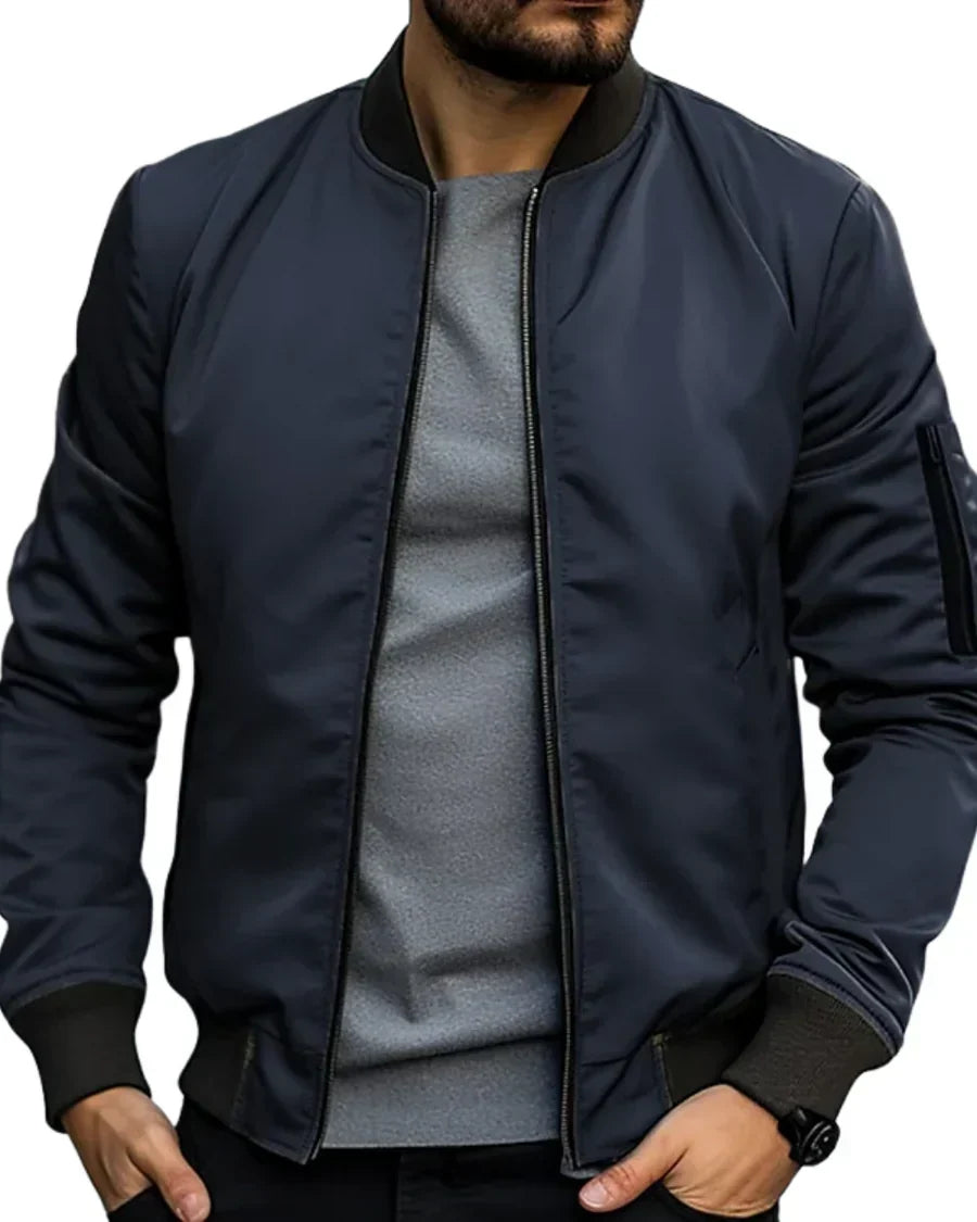 Riccardo | Classic Elegant Bomber Jacket