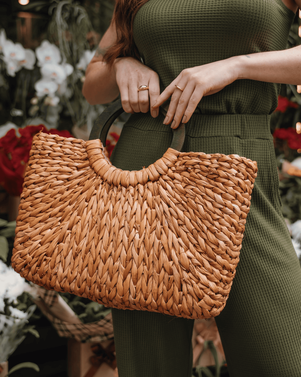 BORSA DI PAGLIA - SABRINA
