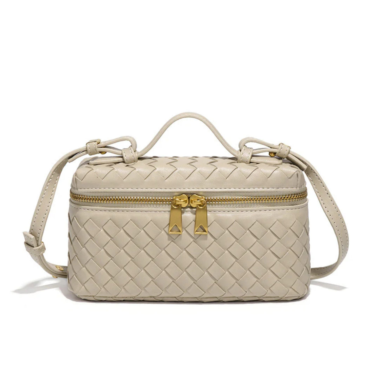 BORSA TOTE PICCOLA INTRECCIATA - BELLATRIX