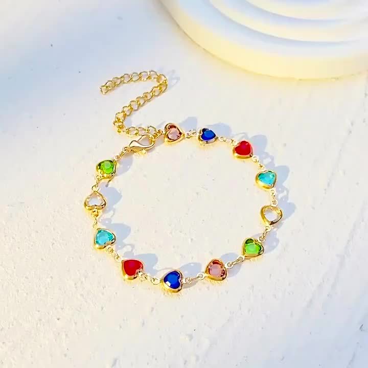 Concepción - Unique Heart-Shaped Bracelet