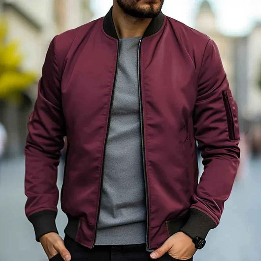 Riccardo | Classic Elegant Bomber Jacket