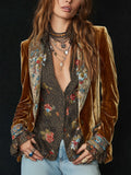 Barbara | Blazer Patchwork Stampato Floreale Vintage