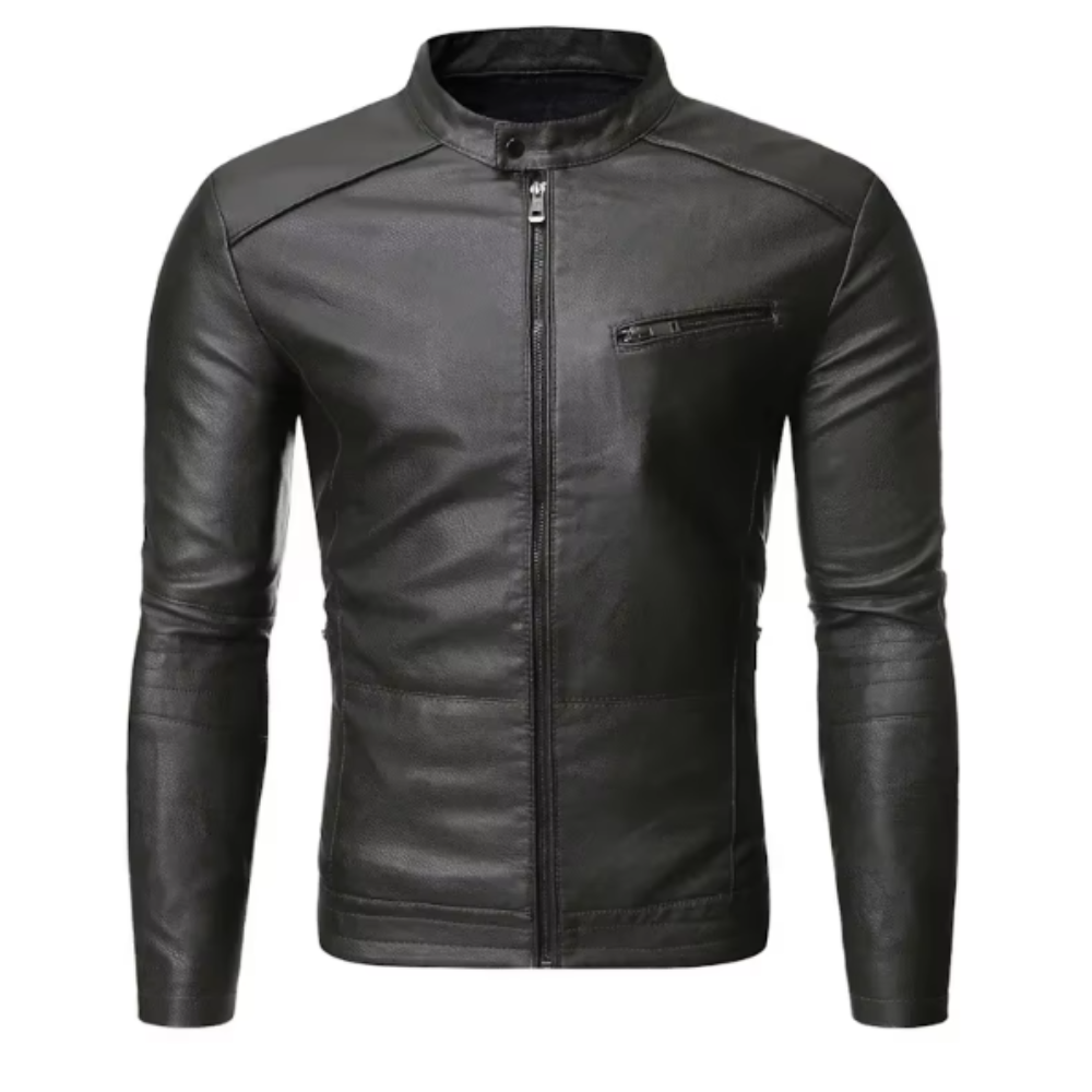 Manuel | Elegant Leather Jacket