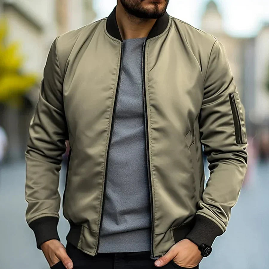 Riccardo | Classic Elegant Bomber Jacket