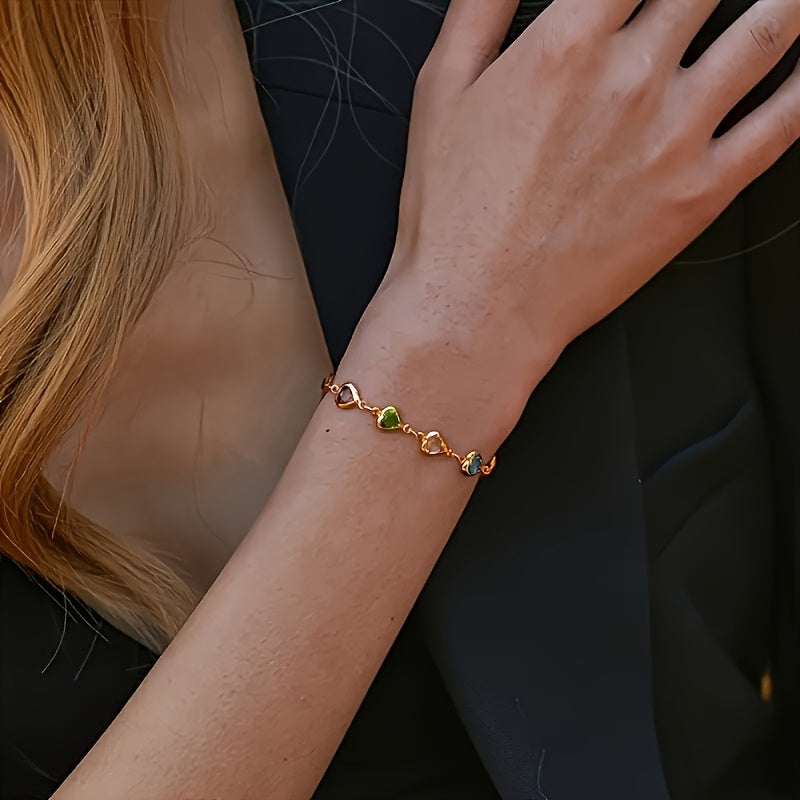 Concepción - Unique Heart-Shaped Bracelet