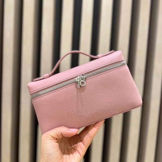 BORSA TOTE PICCOLA IN PELLE ROSA