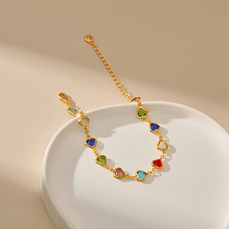 Concepción - Unique Heart-Shaped Bracelet