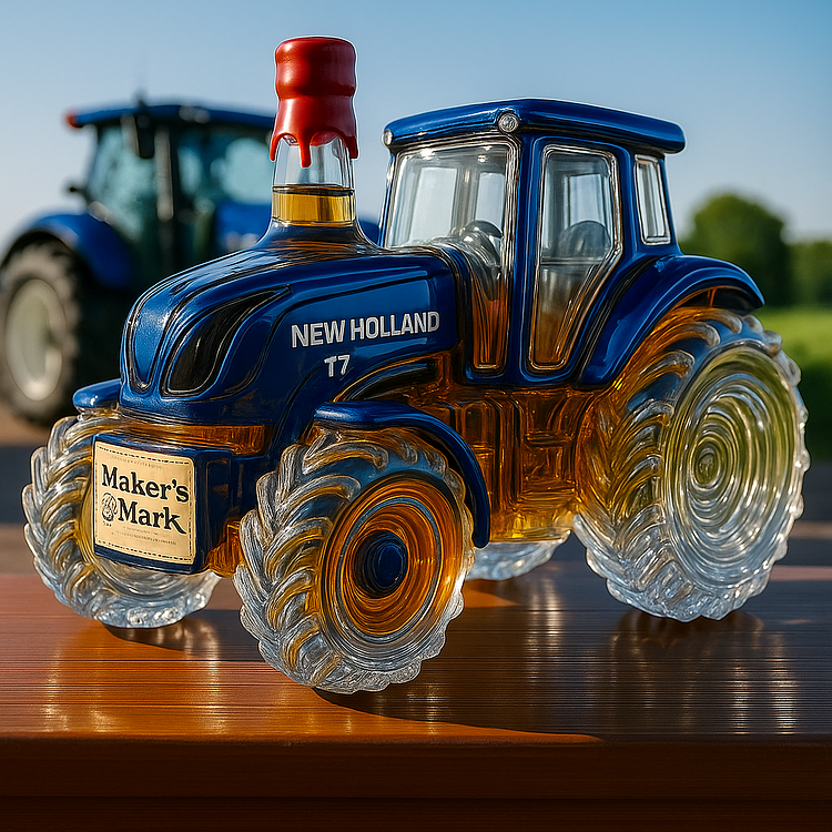 Decantador de whisky - Edición Tractor New Holland