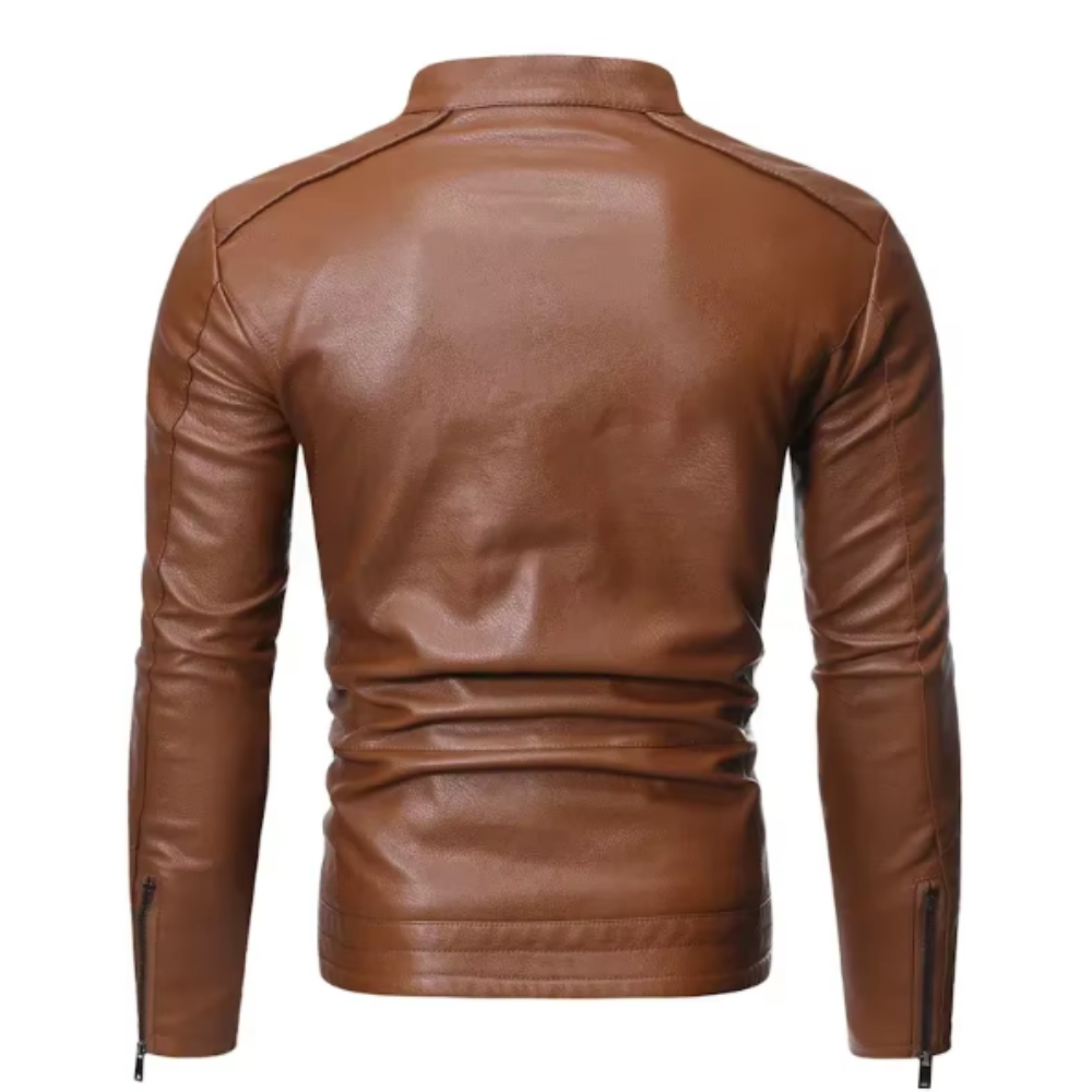Manuel | Elegant Leather Jacket