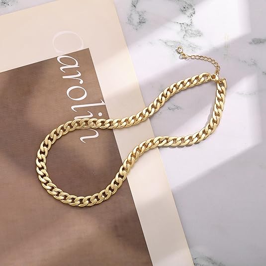 Leonor - Chunky Cuban Link Necklace