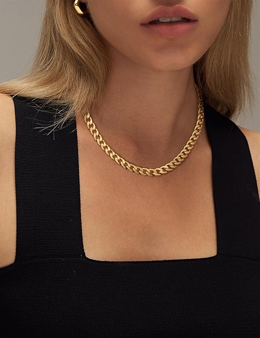 Leonor - Chunky Cuban Link Necklace