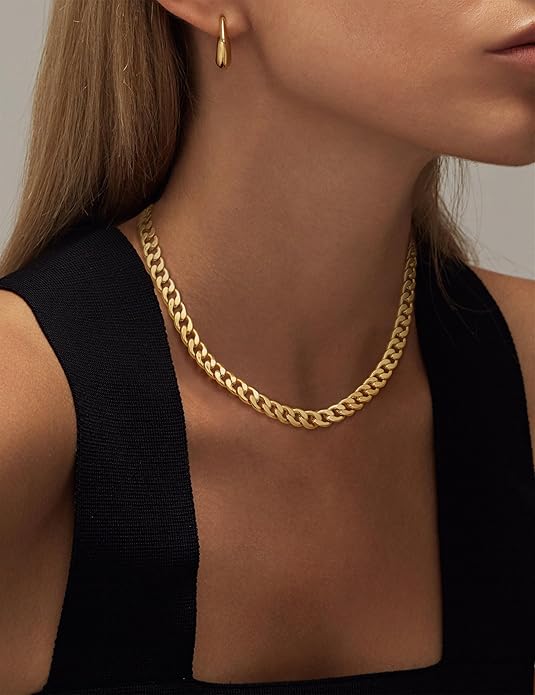 Leonor - Chunky Cuban Link Necklace