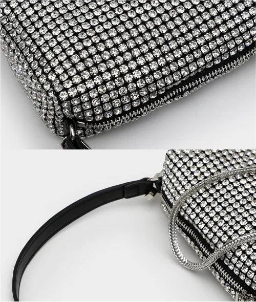 BORSA COMPATTA CON BORCHIE - LUXURY