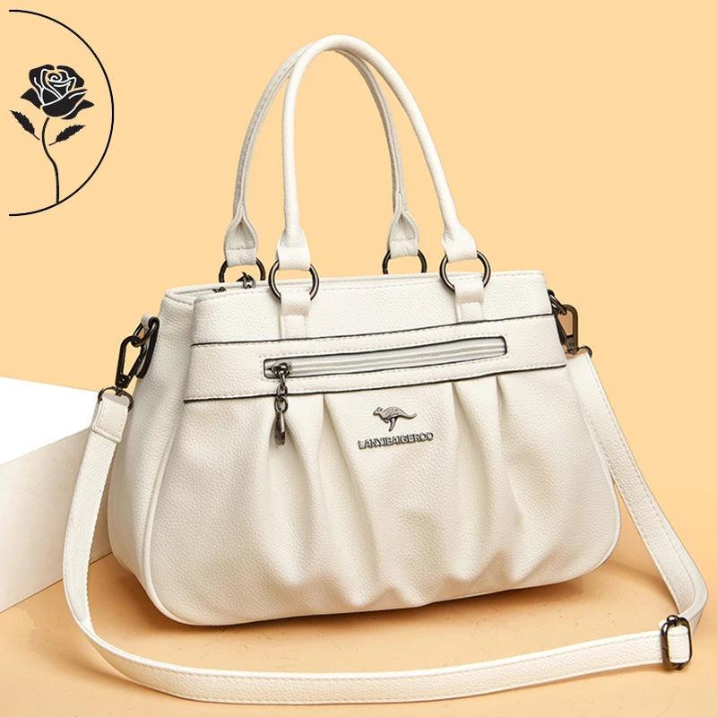 BORSA IN PELLE - ROMA