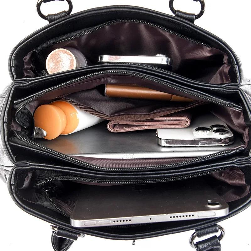 BORSA IN PELLE - ROMA