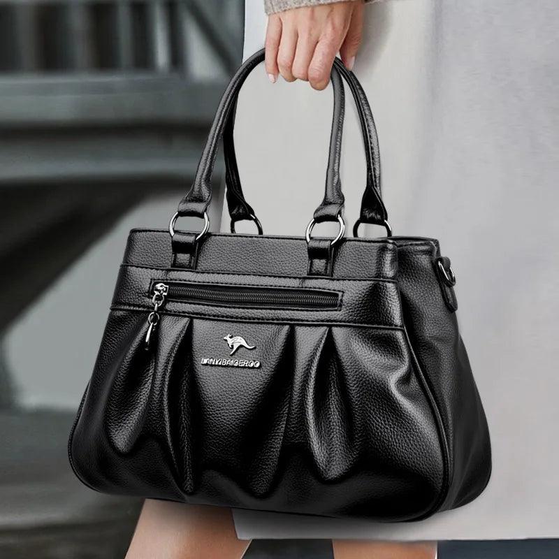 BORSA IN PELLE - ROMA