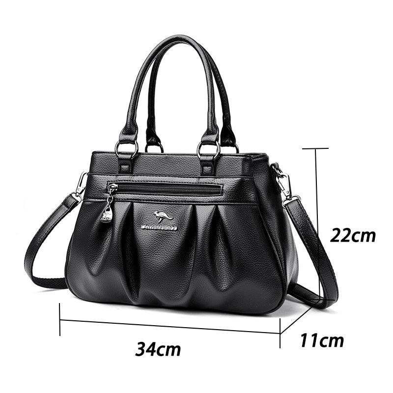BORSA IN PELLE - ROMA