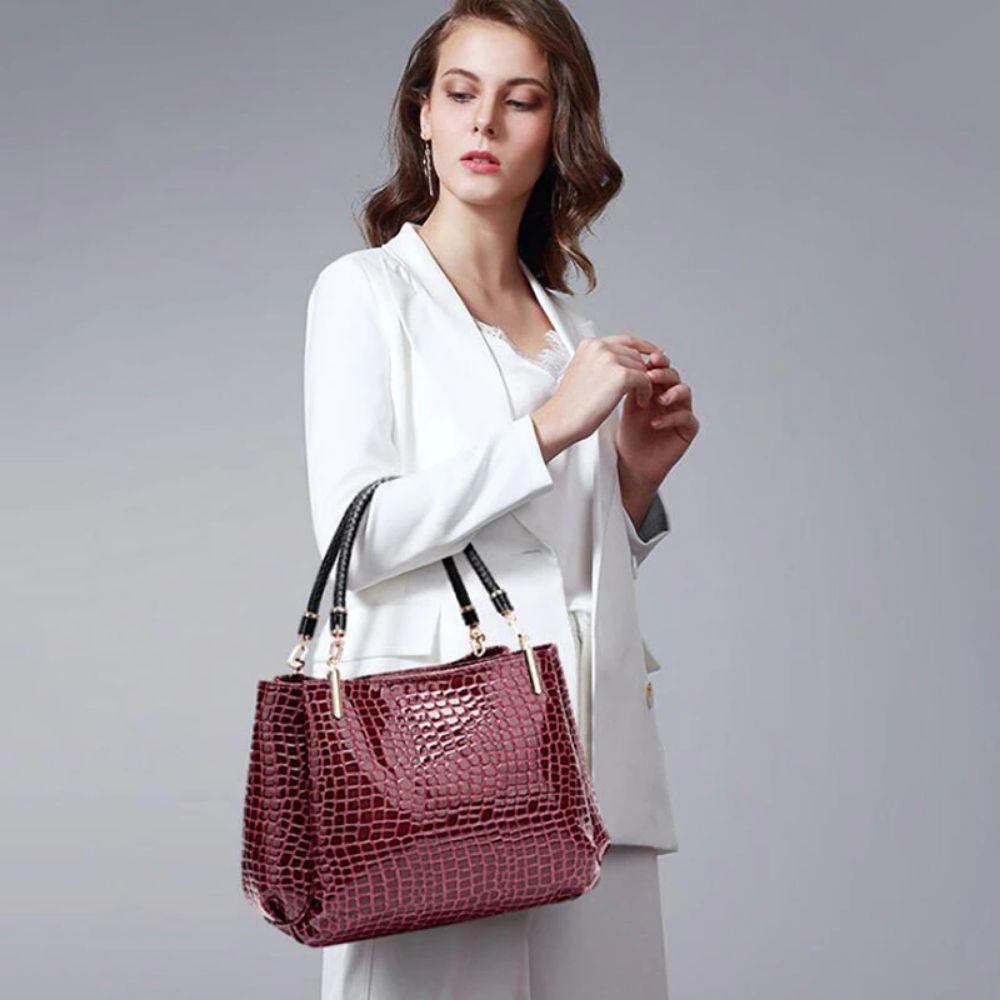BORSA IN PELLE - CALANTHA