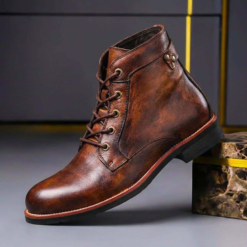 Royce | Stivali in Pelle Rétro