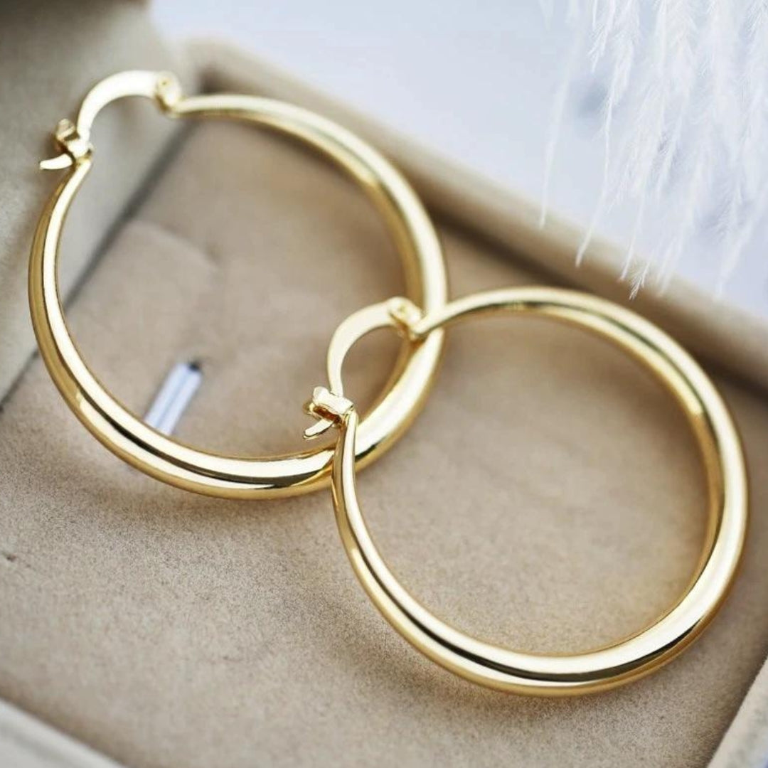 Dolores - Statement Gold Earrings