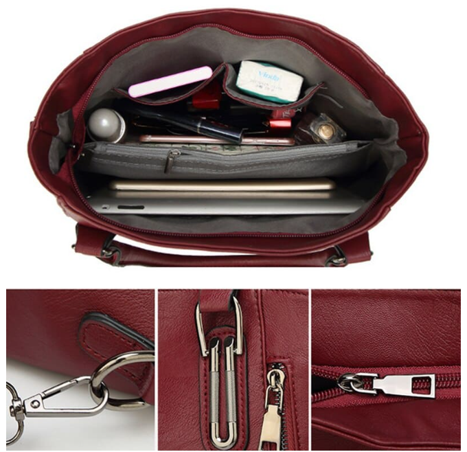 BORSA GRANDE IN PELLE - SALOMÉ
