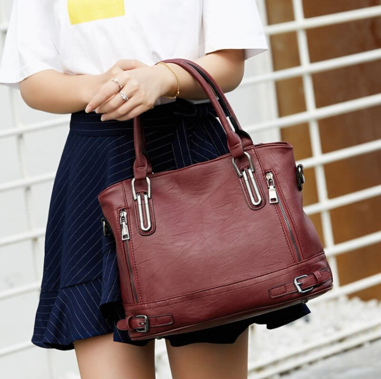 BORSA GRANDE IN PELLE - SALOMÉ