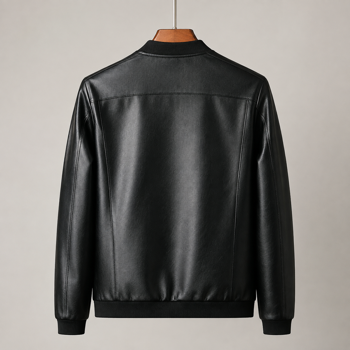Domenico | Leather Bomber Jacket