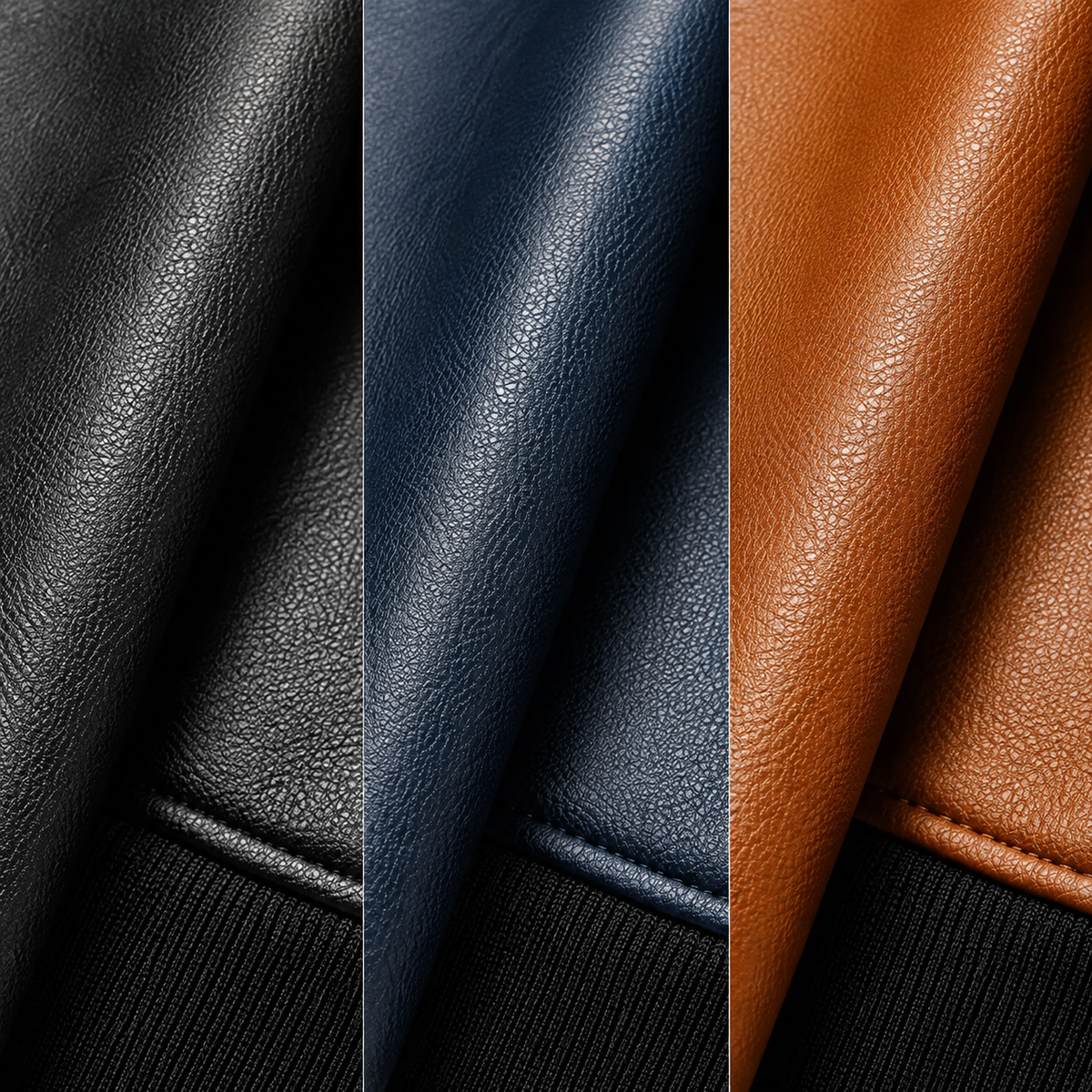 Domenico | Leather Bomber Jacket
