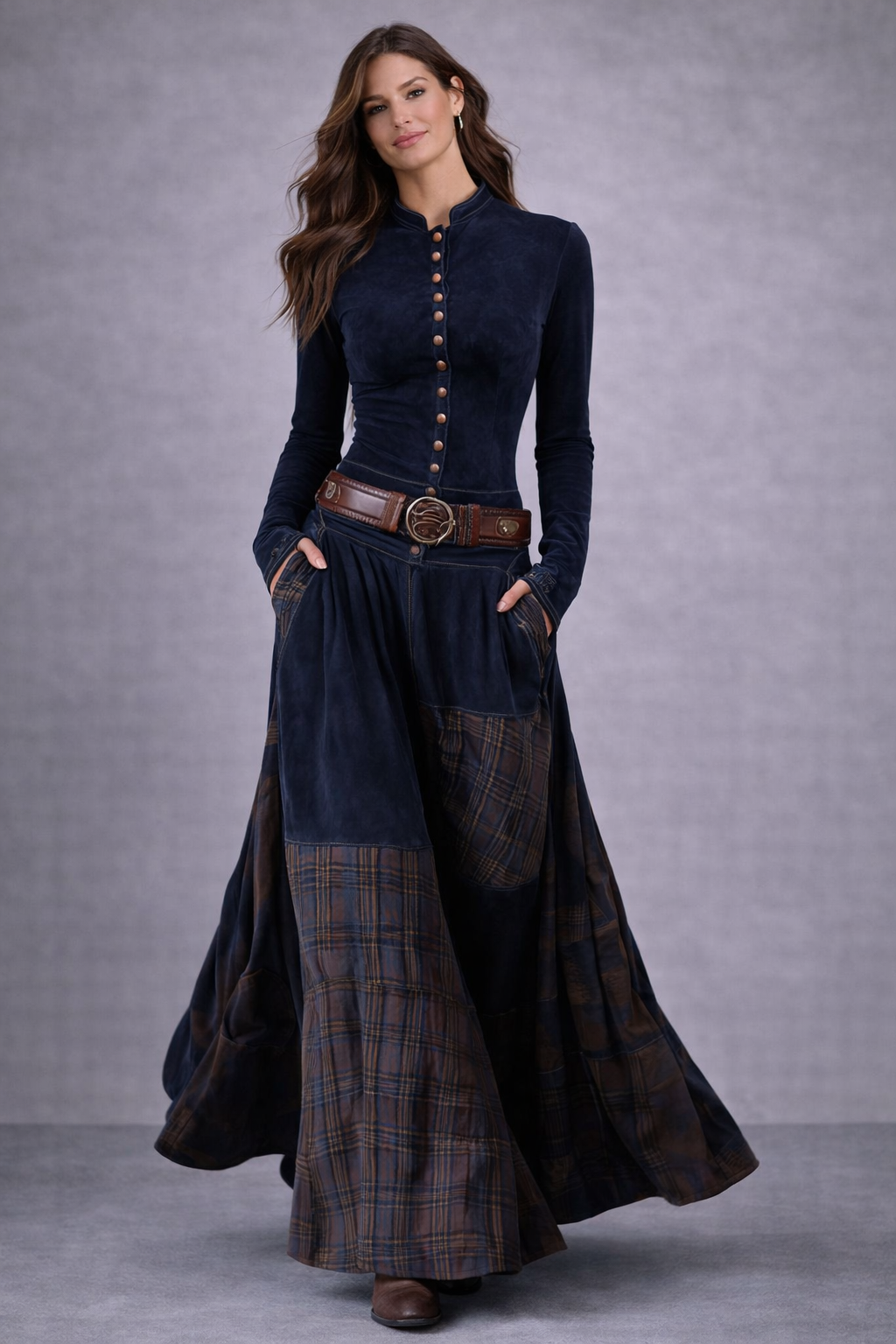 Malena - Dress with Belt
