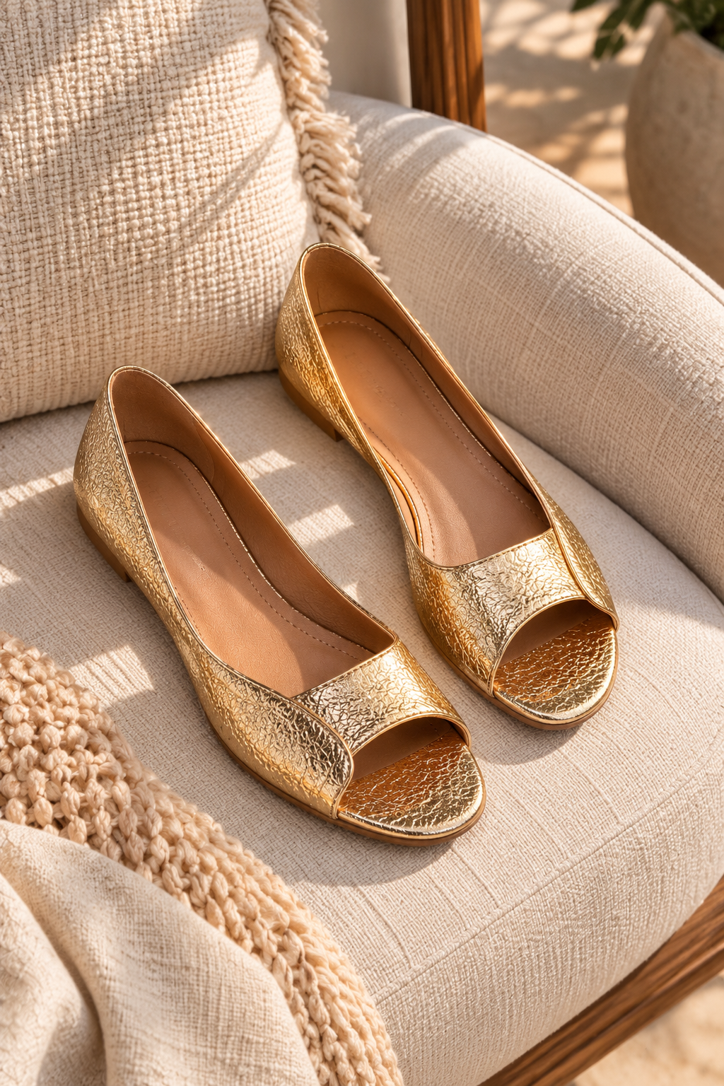Sandalias Valentina Edición Dorada