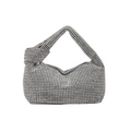 BORSA BAGUETTE GLITTERATA - FABIANA