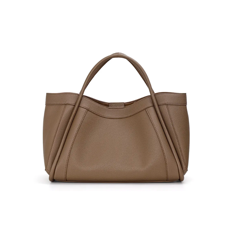 BORSA MEDIA IN PELLE - STELLA