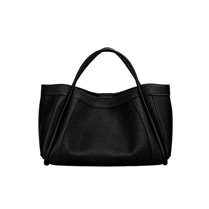 BORSA MEDIA IN PELLE - STELLA