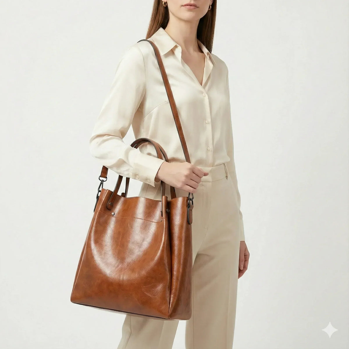 BORSA IN PELLE - MAELIS
