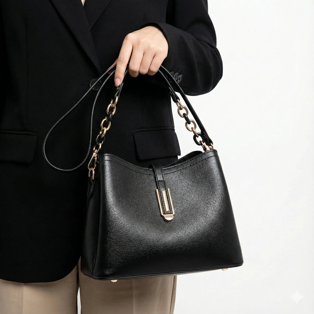 BORSA IN PELLE - BRAIL