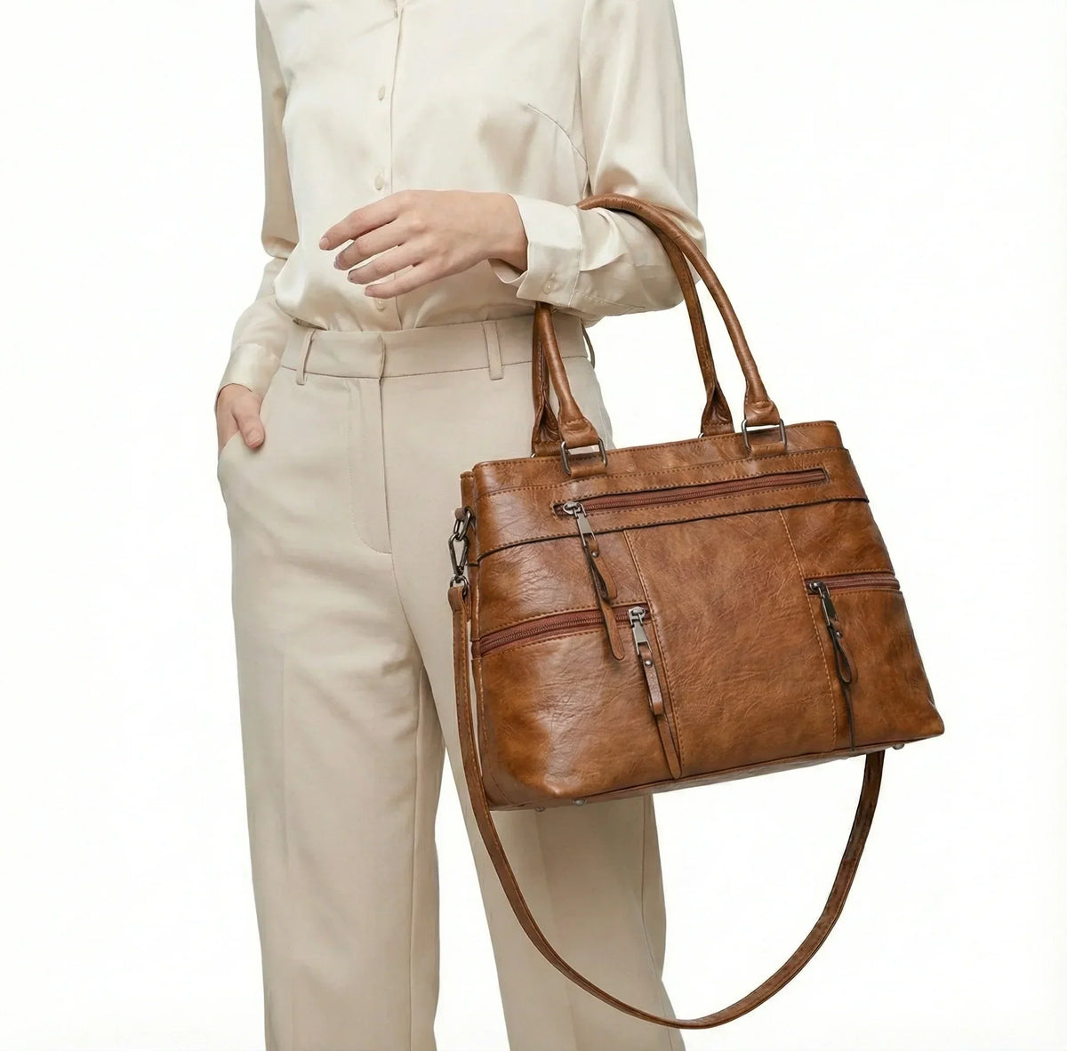 BORSA IN PELLE - VERSE