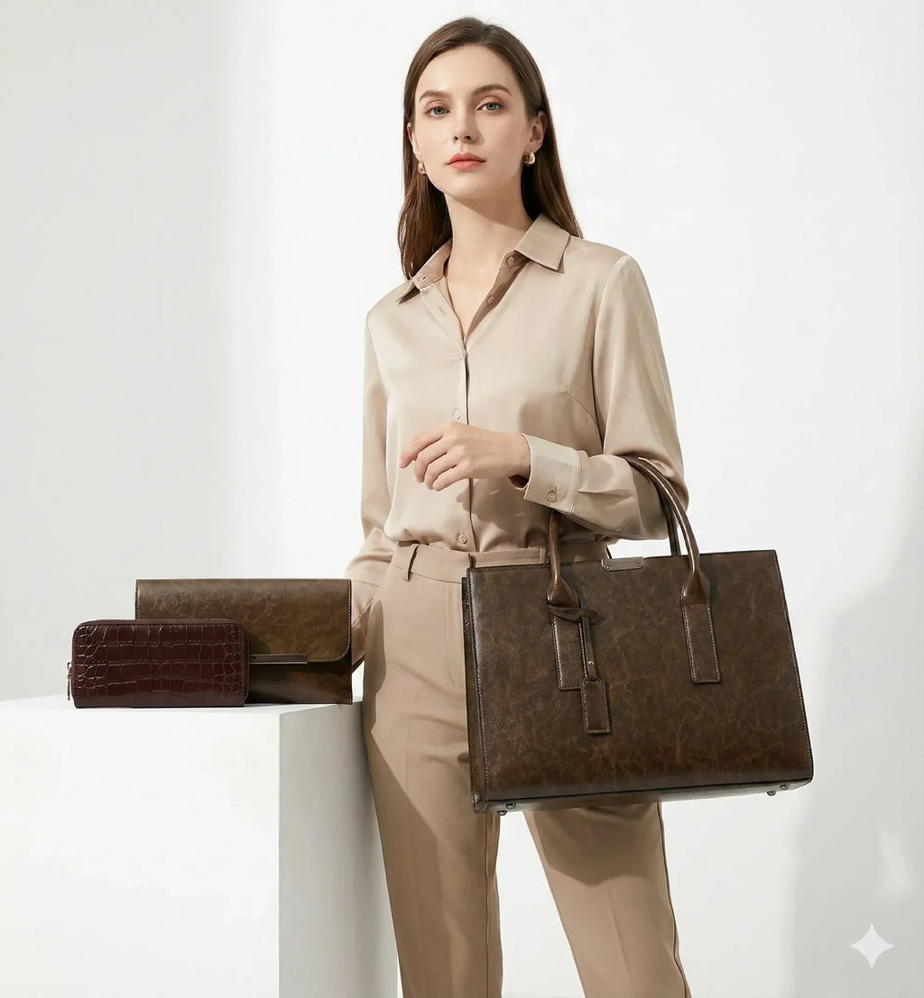 SET BORSA + 2 PORTAFOGLI - ZAYNA