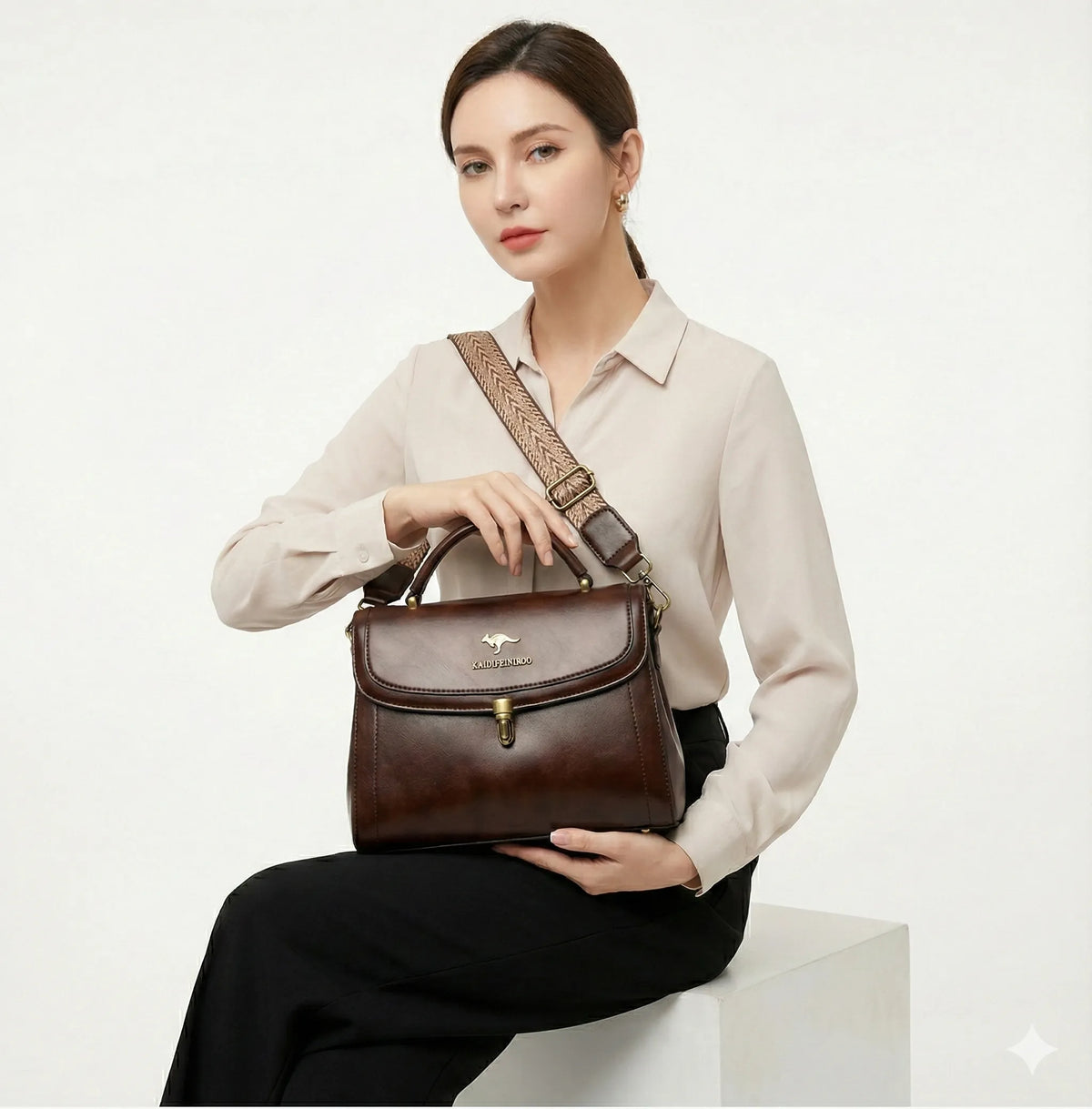 BORSA IN PELLE - VENIS