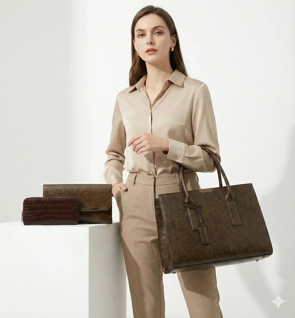 SET BORSA + 2 PORTAFOGLI - ZAYNA