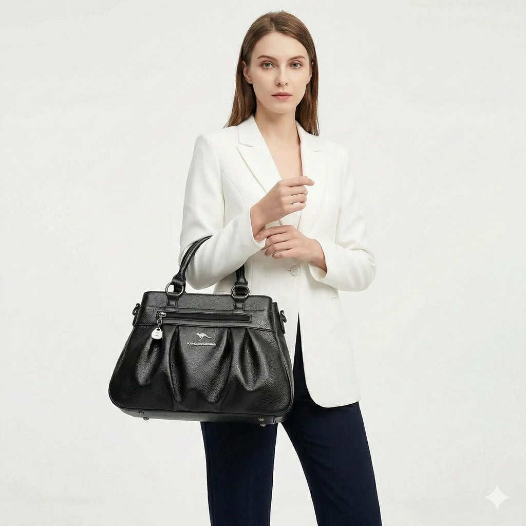 BORSA IN PELLE - ROMA