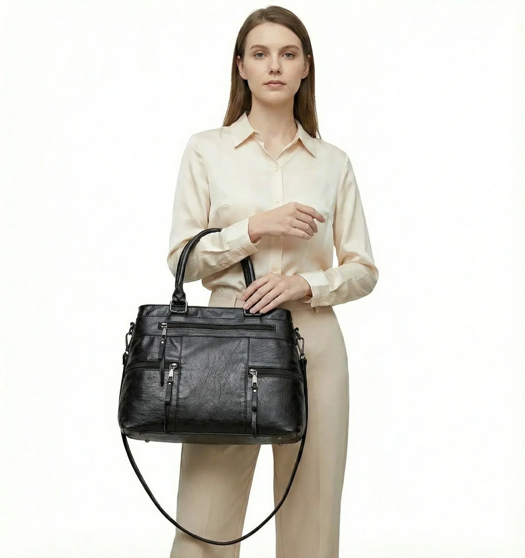 BORSA IN PELLE - VERSE