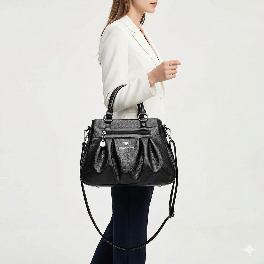 BORSA IN PELLE - ROMA