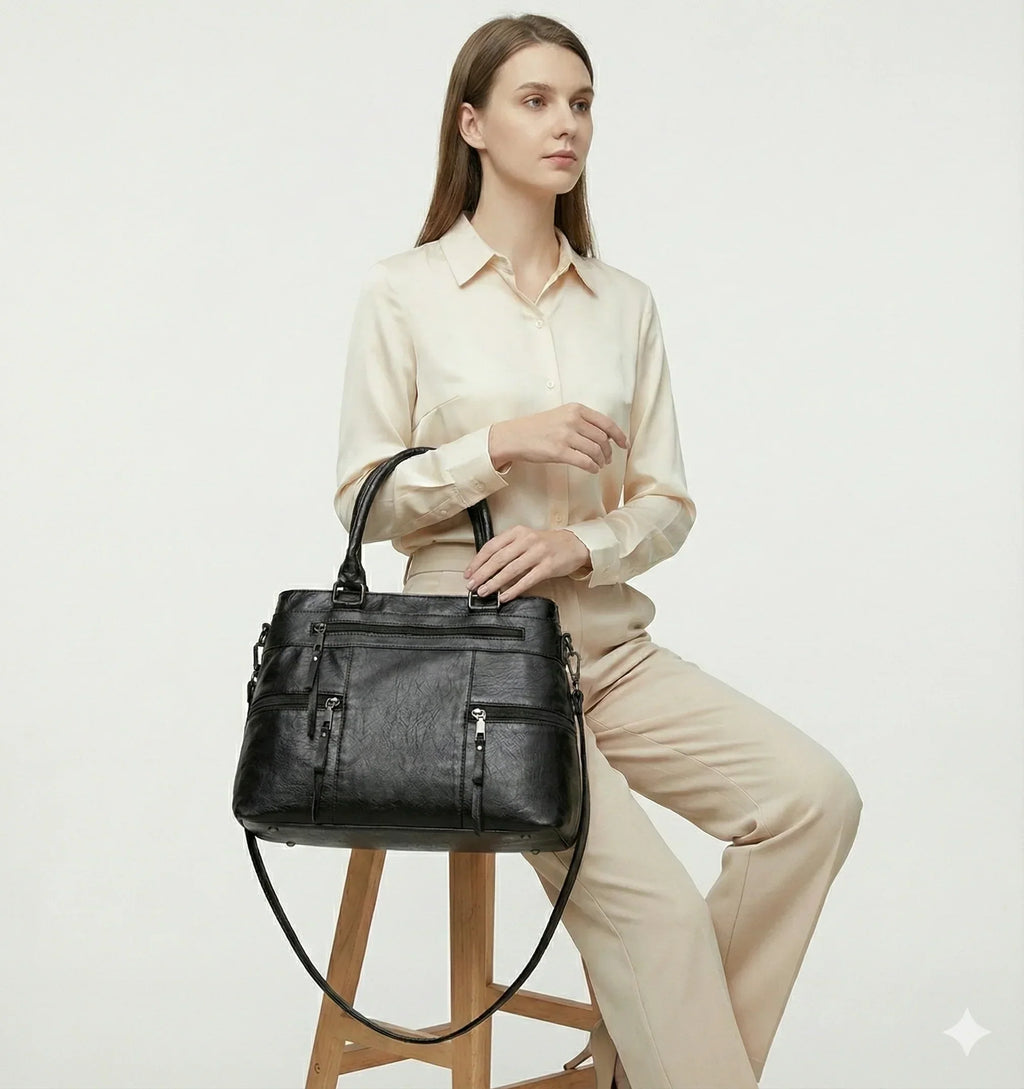 BORSA IN PELLE - VERSE